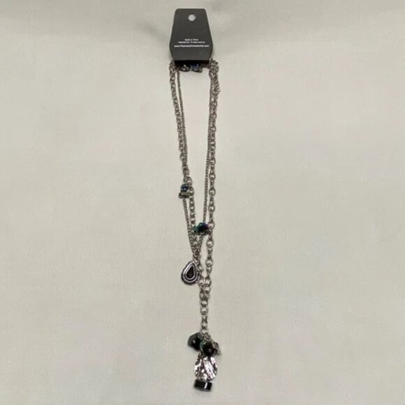 Sunset Sightings Fashion Charm Necklace & Earring Set Paparazzi Accessories NWT - Picture 8 of 12